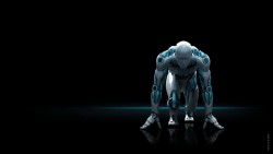 Robot, Android, Digital art, Cgi laptop 1366×768 HD Background