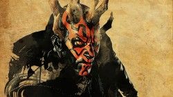 Star wars, Darth maul, Art laptop 1366×768 HD Background