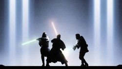 Star wars, Episode i, The phantom menace, Qui-gon jinn, Obi-wan kenobi, Darth maul laptop 1366&# ...