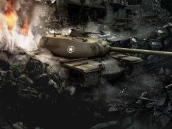 World of tanks, T110e5, Usa, Bigworld, Wot 1600×1200 HD Background