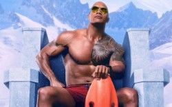 Dwayne Johnson in Baywatch 2017 Wallpapers