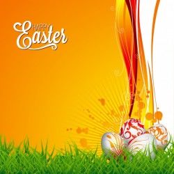 Easter background design