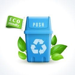 Eco friendly logos creative vector