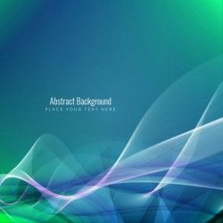 Elegant background with dynamic waves
