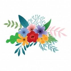 Floral background design