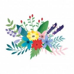Floral background design