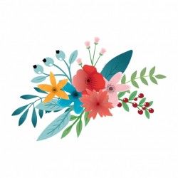 Floral background design