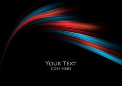 Glossy curves abstract vector background 03
