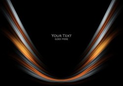 Glossy curves abstract vector background 09
