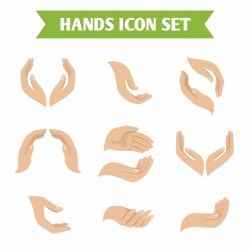 Hands gesture set