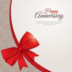 Happy Anniversary Vector