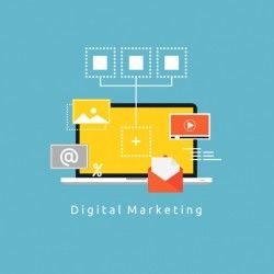 Marketing background design