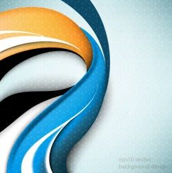 Minimalistic dynamic wave background