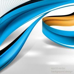 Minimalistic dynamic wave background