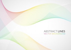Pastel Color Wave Background