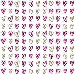 Purple and gray love pattern