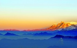 Sunrise Mountains 5K Wallpapers