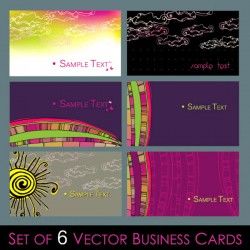 Cartoon tonic card template vector material