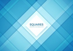 Abstract Blue Squares Background