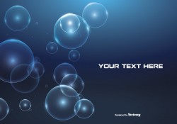 Abstract Bubble Background Illustration