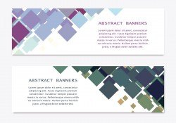 Abstract Vector Banners Vector