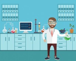 Chemistry background design