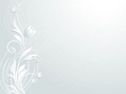 Elegant paper flower vector material 08