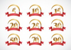 Free Anniversary Vector