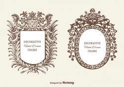 Free Decorative Cartouche Vector Set