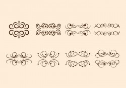 Free Scroll Swirly Vectors