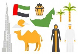 Free United Arab Emirates Icons Vector