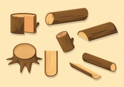 Free Wood Logs Vector