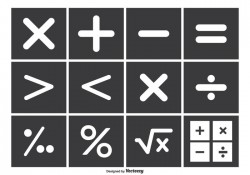Math Vector Symbol Set
