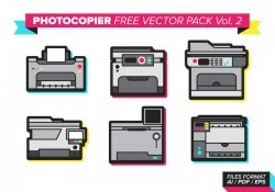 Photocopier Free Vector Pack