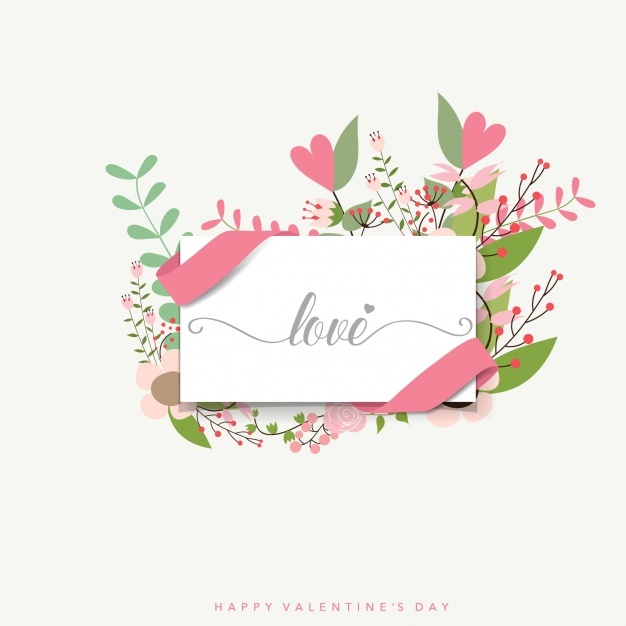 Valentine’s card design