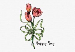 Watercolor Flower Greeting Card