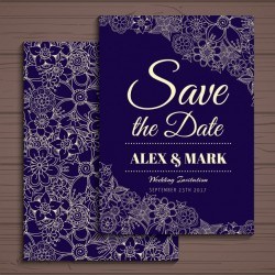 Wedding invitation design