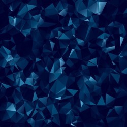 Abstract dark blue polygonal background