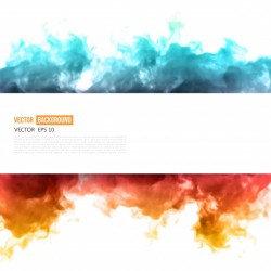 Vector blue cloud