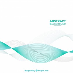 Elegant background with abstract waves