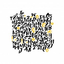Handwritten script font