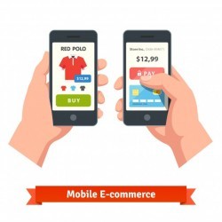 Online shopping concept