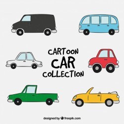 Fun pack of colorful cars