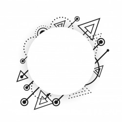 Minimal hipster pattern