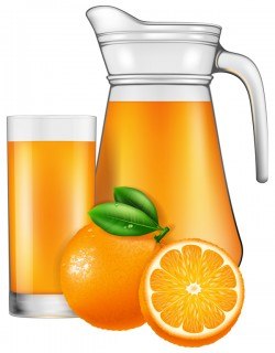 Orange juice with glass cup vectors 03
