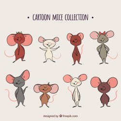 Cartoon mice collection