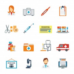 Doctor Icon Flat