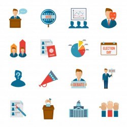 Election Icon Flat