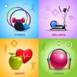 Fitness Icons Set