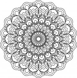 Floral Mandala IV Icons PNG